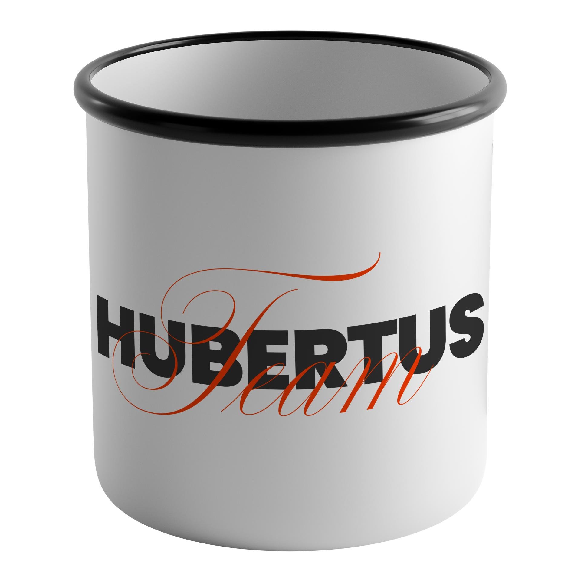 Image of Hauptner Jagd Team Hubertus Emailletasse bei Hauptner.ch