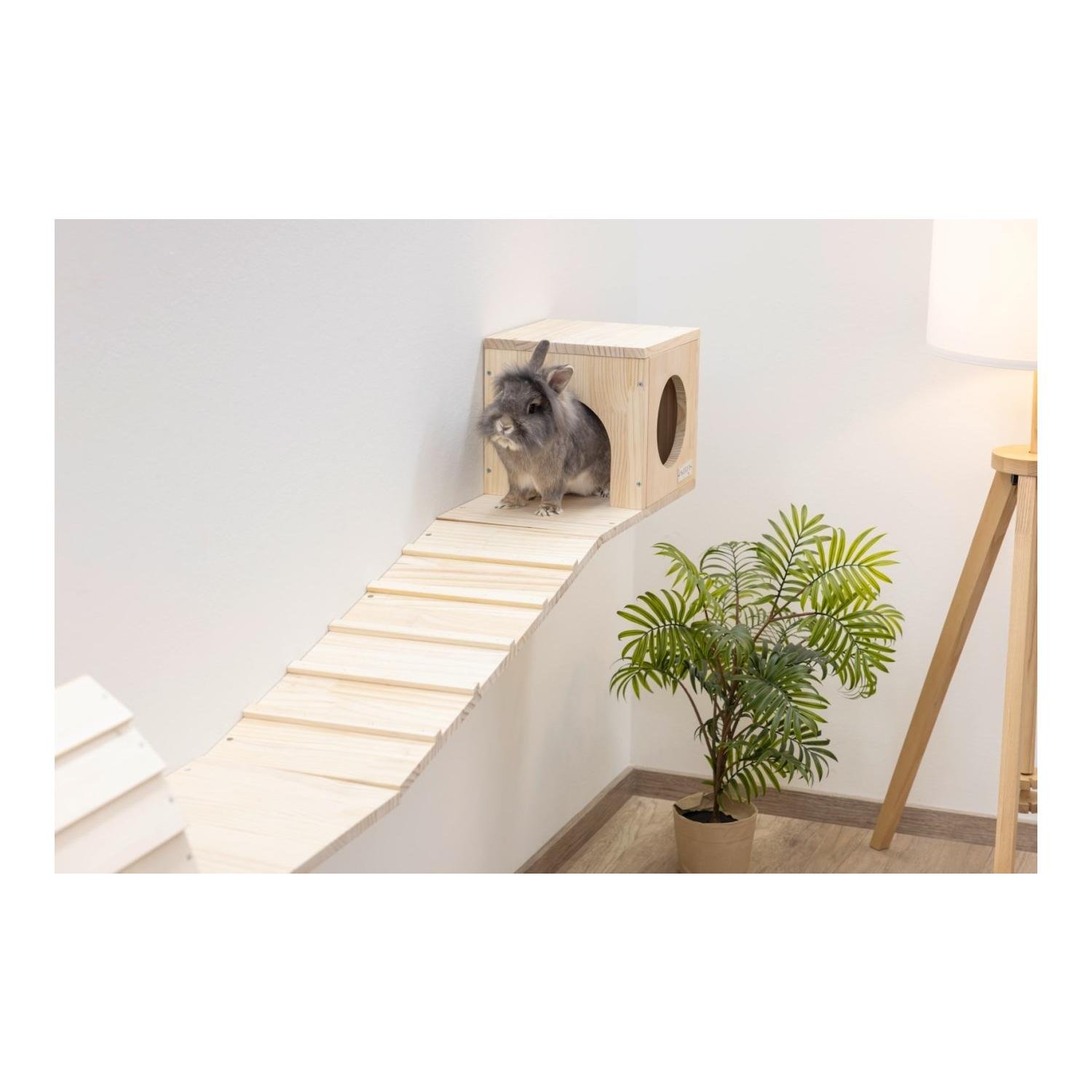 Kerbl Pet Kleintier Wand-Parkour Skywalk  6-teilig