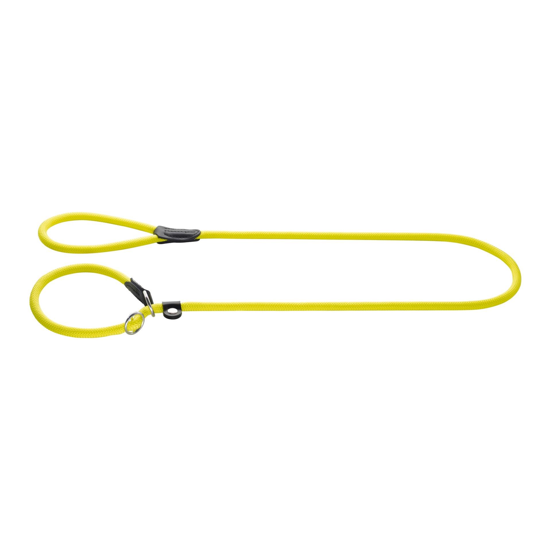 Image of Hunter Retriever-Leine Freestyle Neon mit Stoppring - gelb bei Hauptner.ch