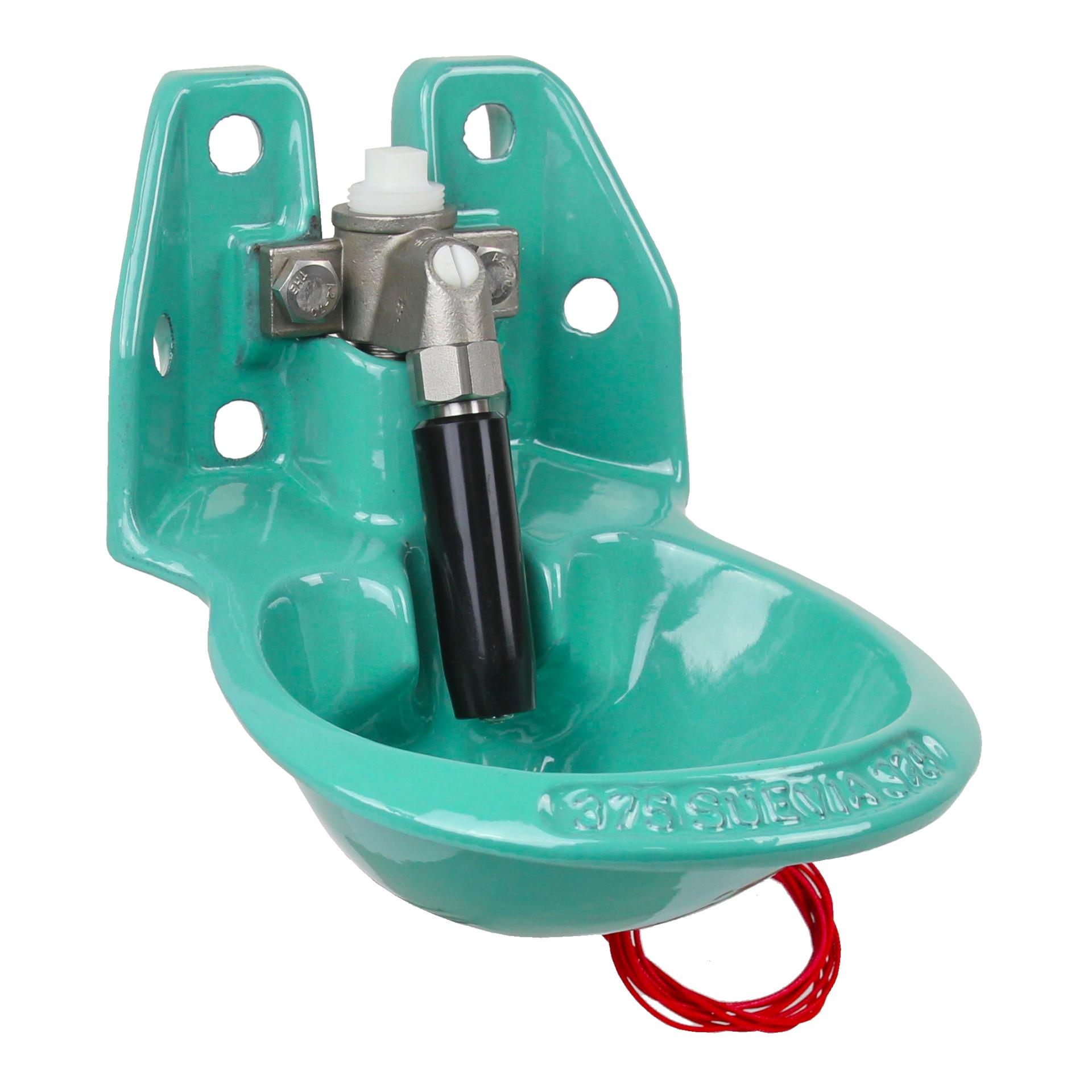 Heizbares Tränkebecken mit Lockwasser-Mulde Mod. 375-H