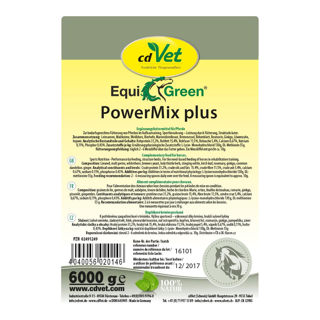 EquiGreen PowerMix plus