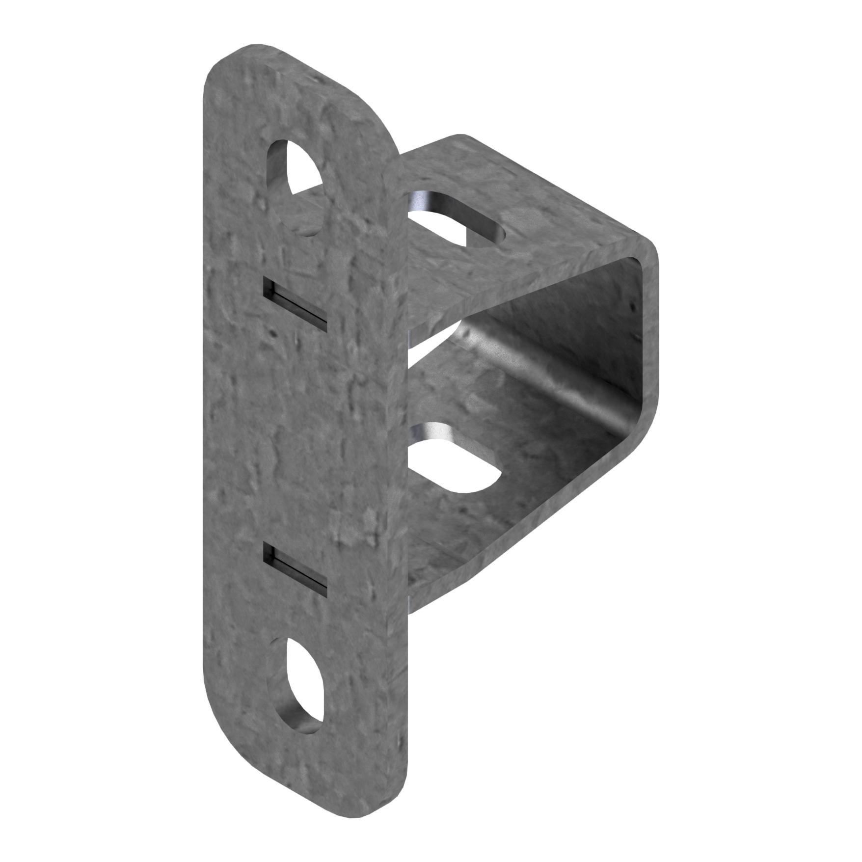 Kälberbox: Aufnahme Wandriegel