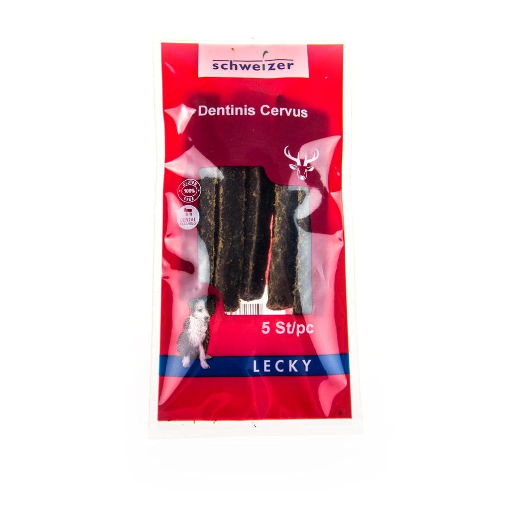 Image of LECKY Dentinis Cervus Zahnpflege-Sticks mit Hirschfleisch bei Hauptner.ch