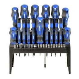 Image of Hawe Schraubenzieher-Set 34-teilig - Blau/Schwarz - bei Hauptner.ch