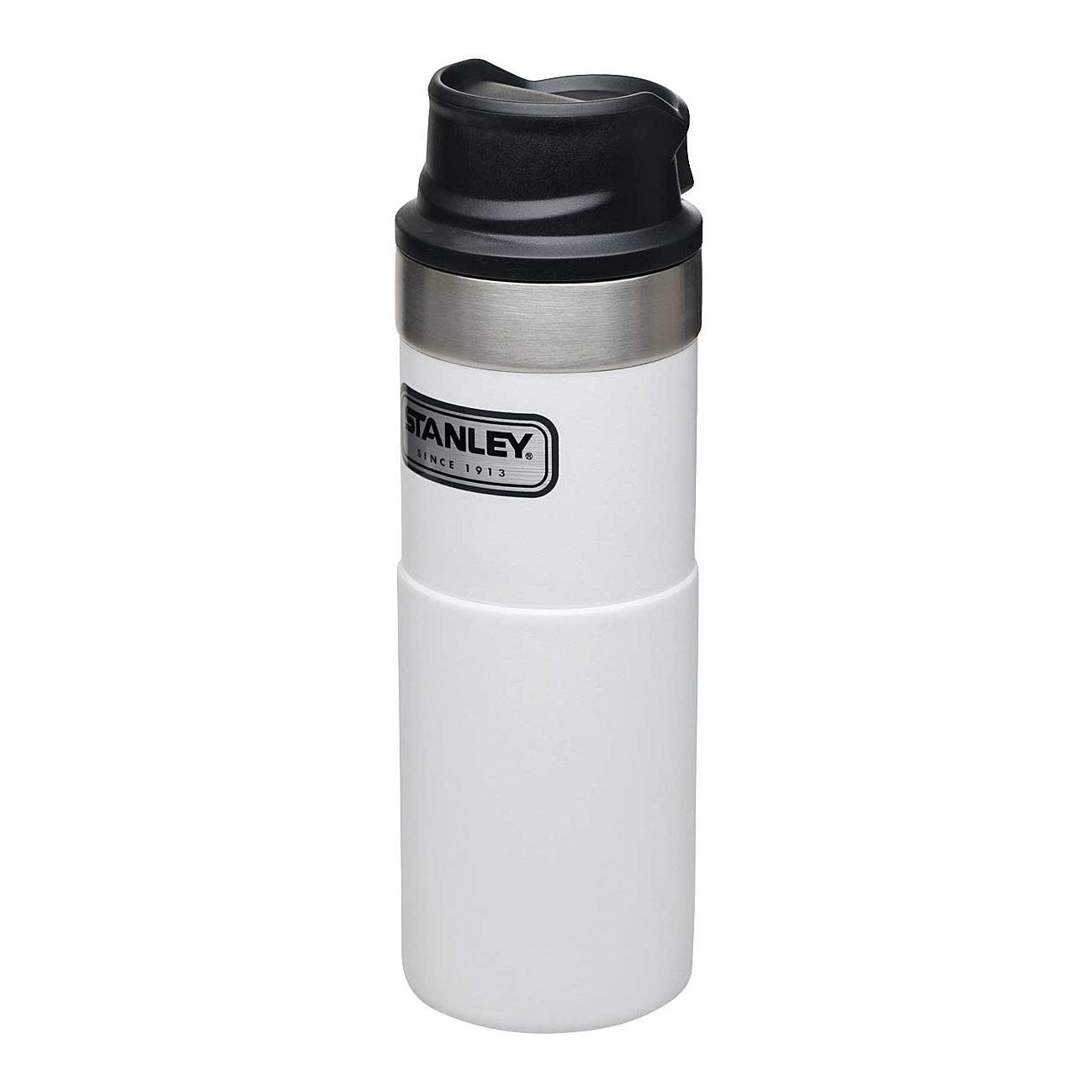Image of Stanley Classic Trigger Action Travel Mug 473 ml - Polar White bei Hauptner.ch