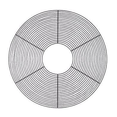 Schutzgitter zu Stallventilator 836838/836841