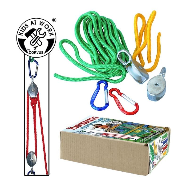 Flaschenzug mit Seil 5M