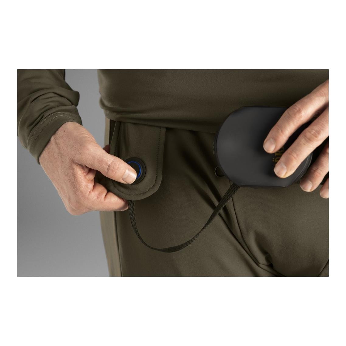 Heat Long Johns - willow green/black