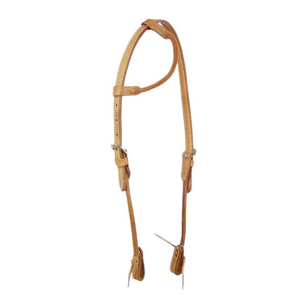 Image of Western Imports rundgenähter Einohrzaum - nature bei Hauptner.ch