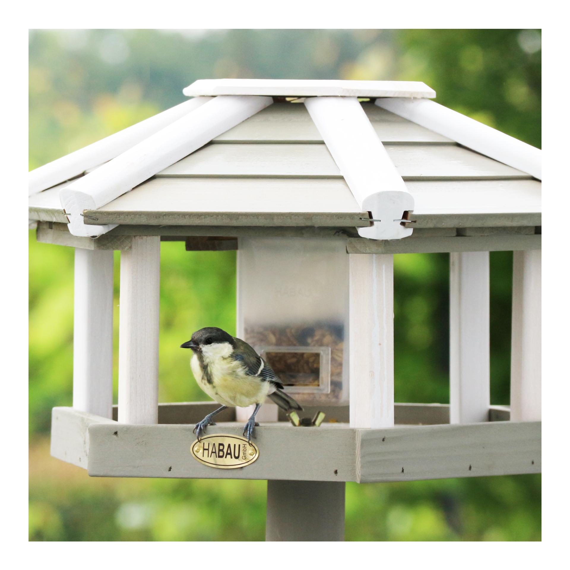 Vogelhaus "Oslo" mit Silo und Ständer