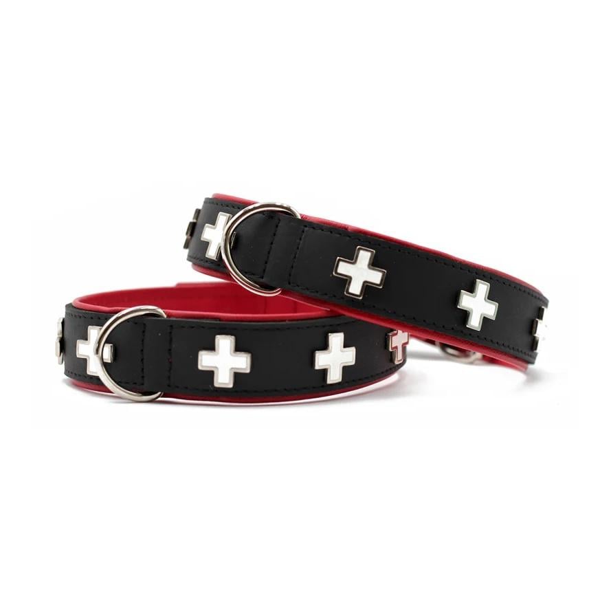 Halsband Schweizer Kreuz 