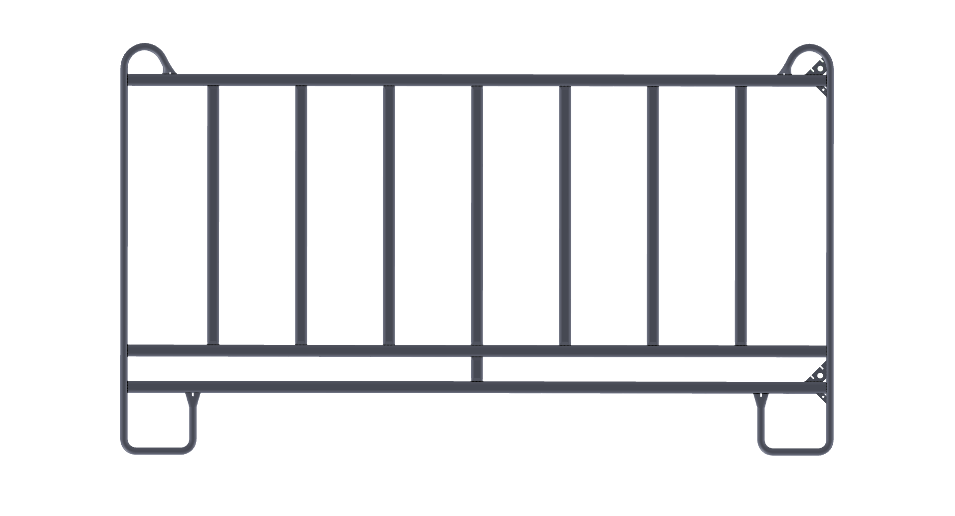 Weidepanel mit Fressgitter