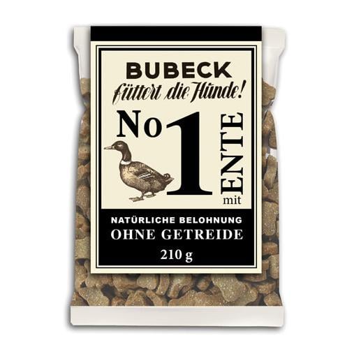 Image of Bubeck Getreidefrei-Snack Nr.1 mit Ente 210 g bei Hauptner.ch