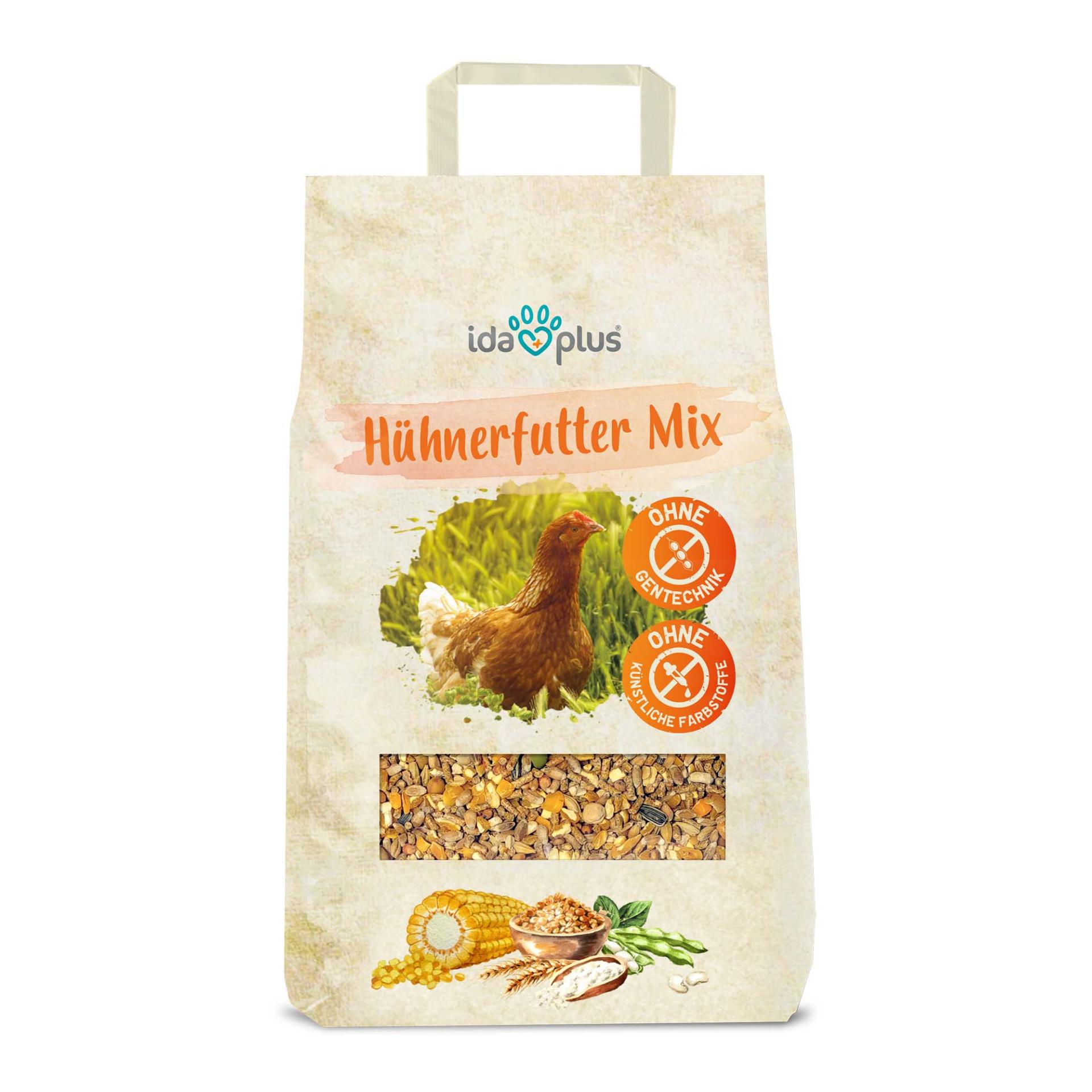 Mélange alimentaire pour poules - Aliment complet équilibré - Mélange pour toute l'année