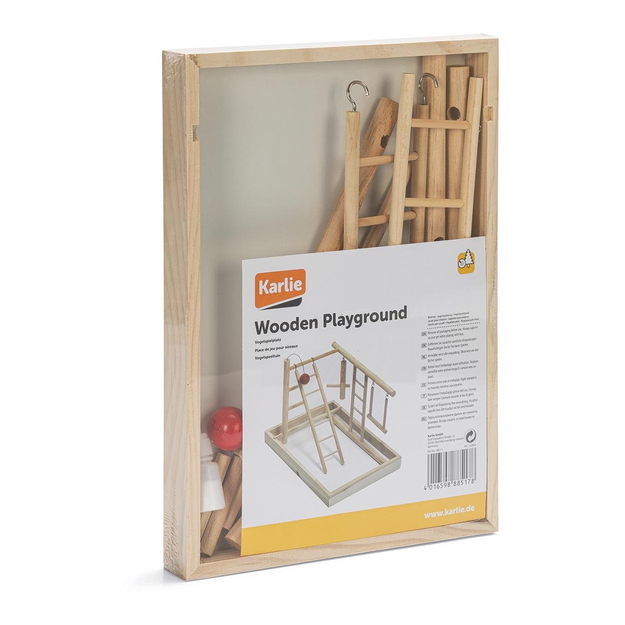 Vogelspielplatz Holz