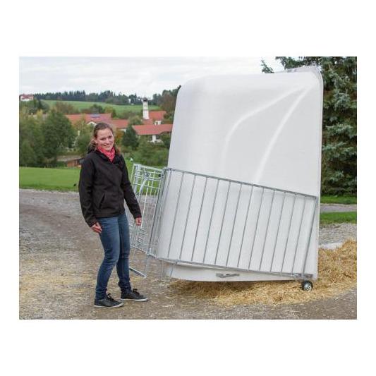 Kälberiglu - CalfHouse Master Plus mit schwerer Umzäunung