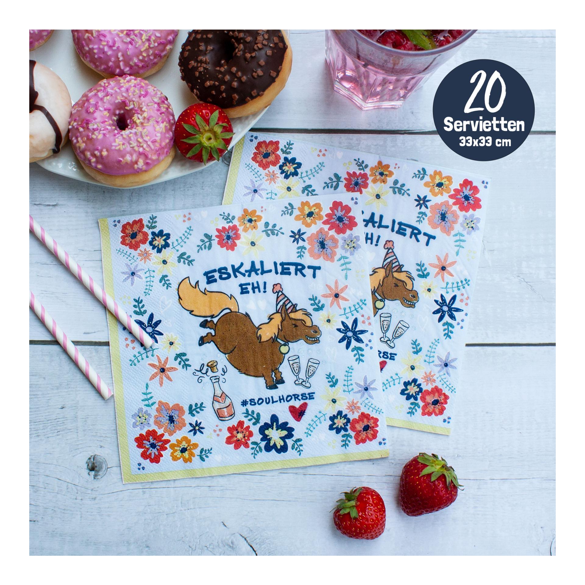 Servietten "Eskaliert eh"