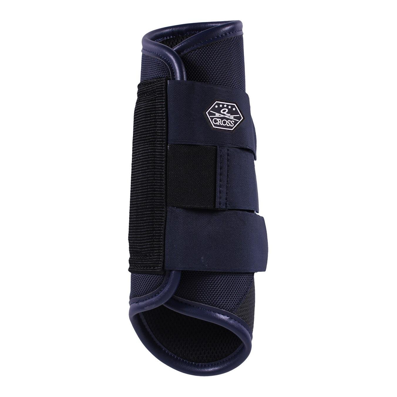 Image of QHP Eventing Gamaschen Q-Cross Technical Hinterbein - navy bei Hauptner.ch