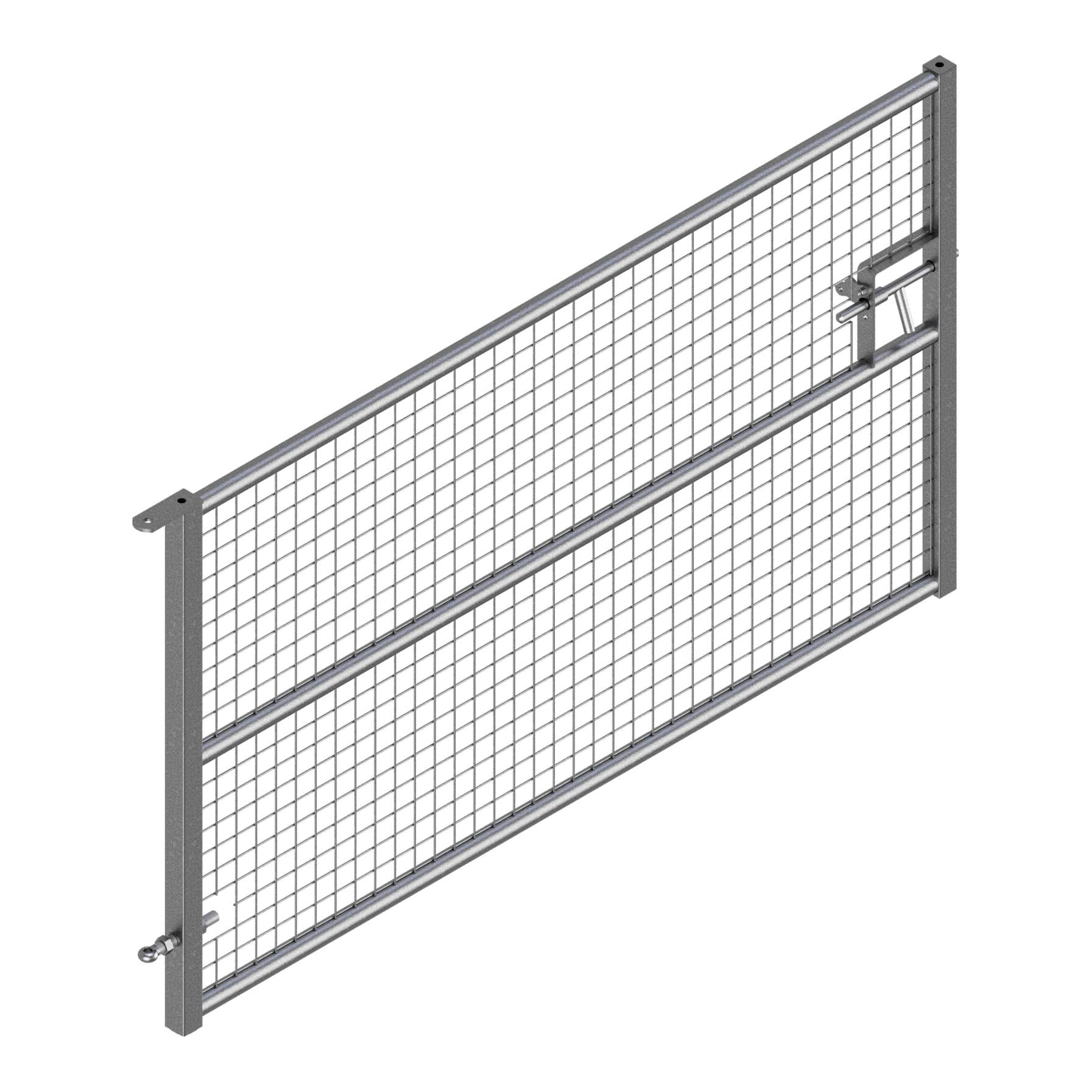Weidezauntor - mit Gitter - Höhe 1.14 m