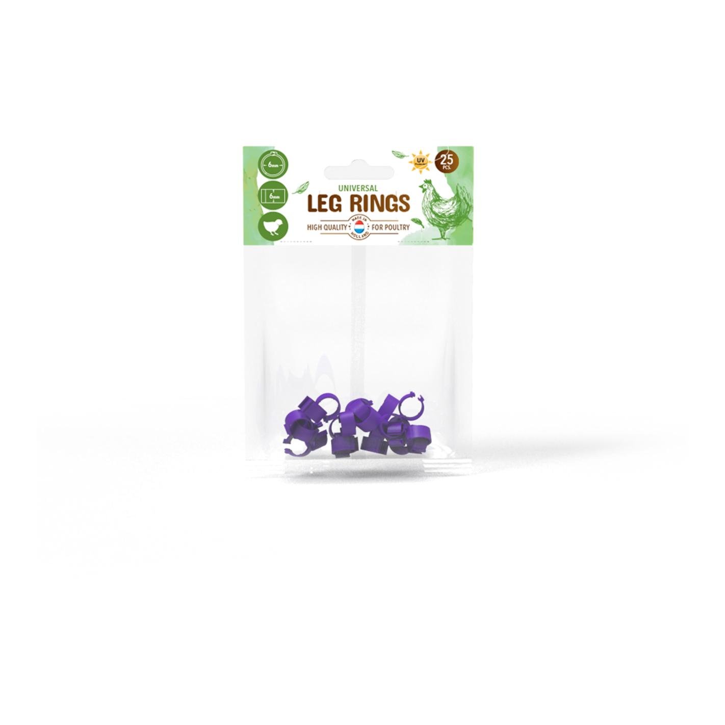 Anneaux de pied de poulet 25 pcs