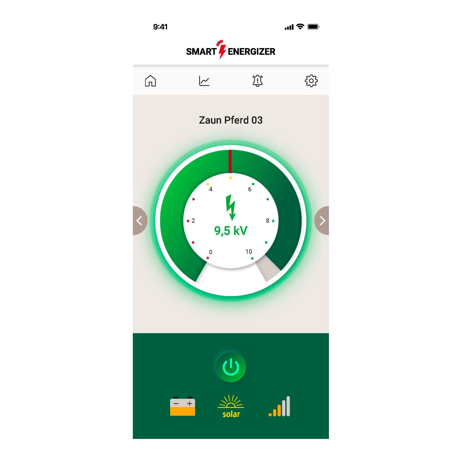 Solargerät Sun Power S4000 smart
