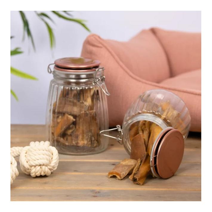 Rinderkopfhaut Abschnitte 4 - 8 cm