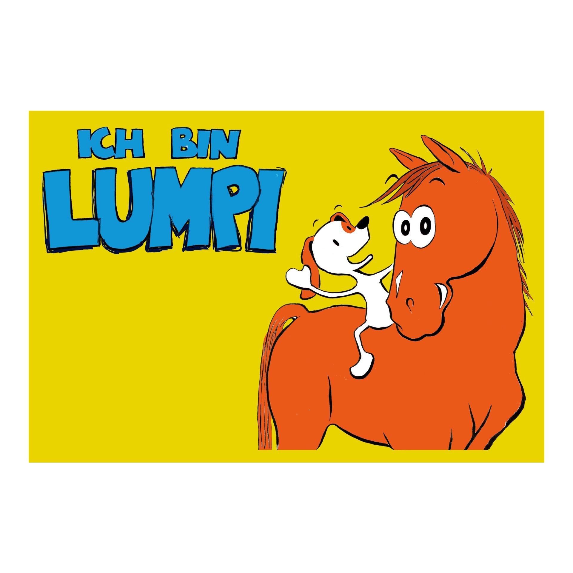 Comicbuch Hardcover 64 Seiten: Ich bin Lumpi