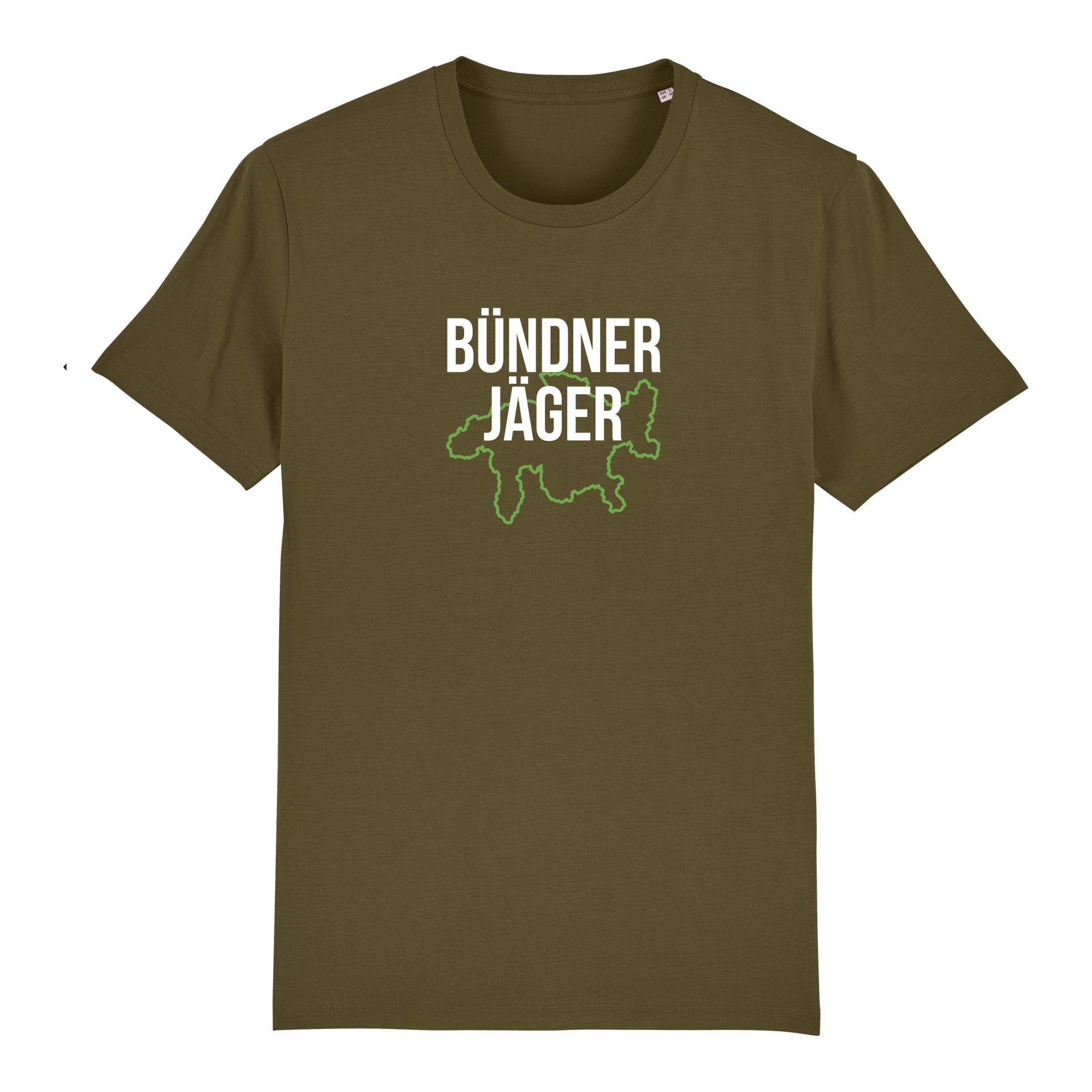 Image of Hauptner Jagd T-Shirt Bündner Jäger - British Khaki - bei Hauptner.ch