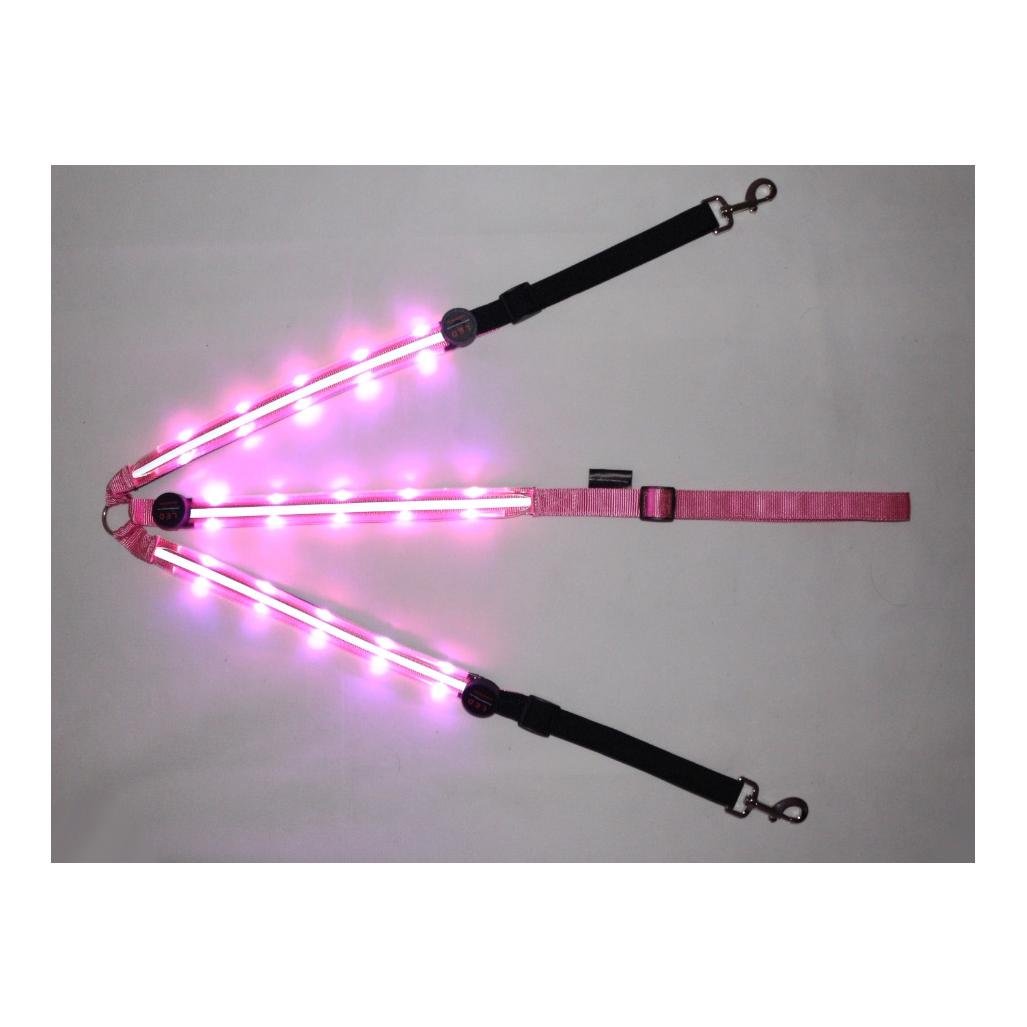 LED Leuchtvorgeschirr 2.0 - pink