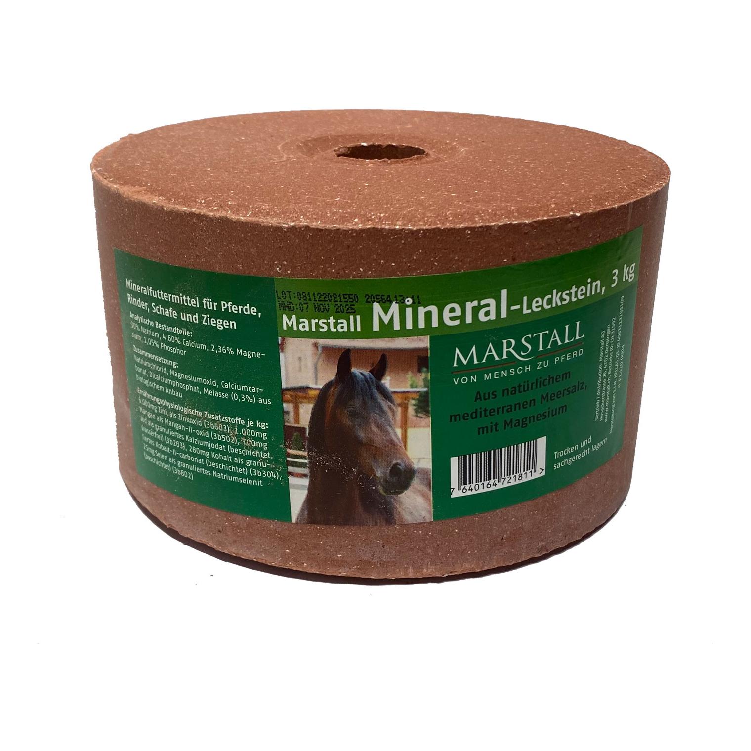 Mineral-Leckstein (rund)