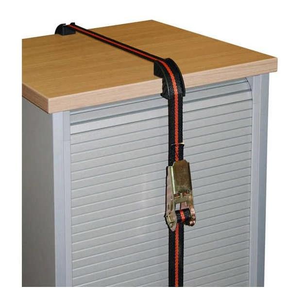 Sangle d'arrimage avec 4 protections d'arêtes