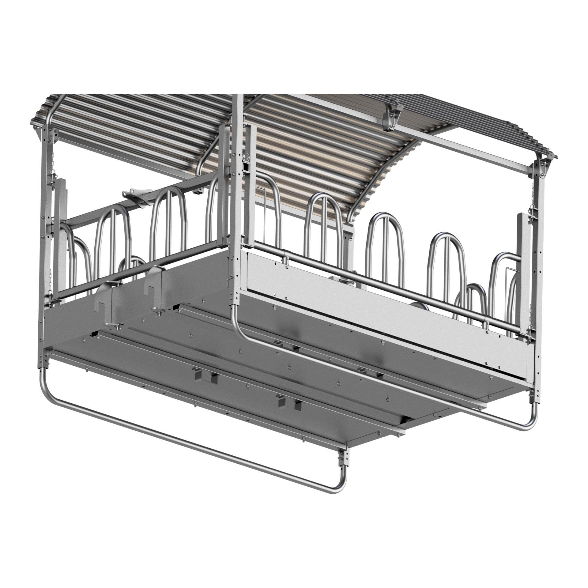 Grossballenraufe mit Palisadenfressgitter