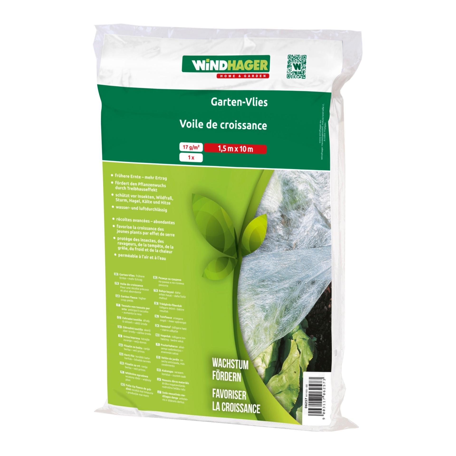 Windhager Gartenvlies Standard - Weiss
