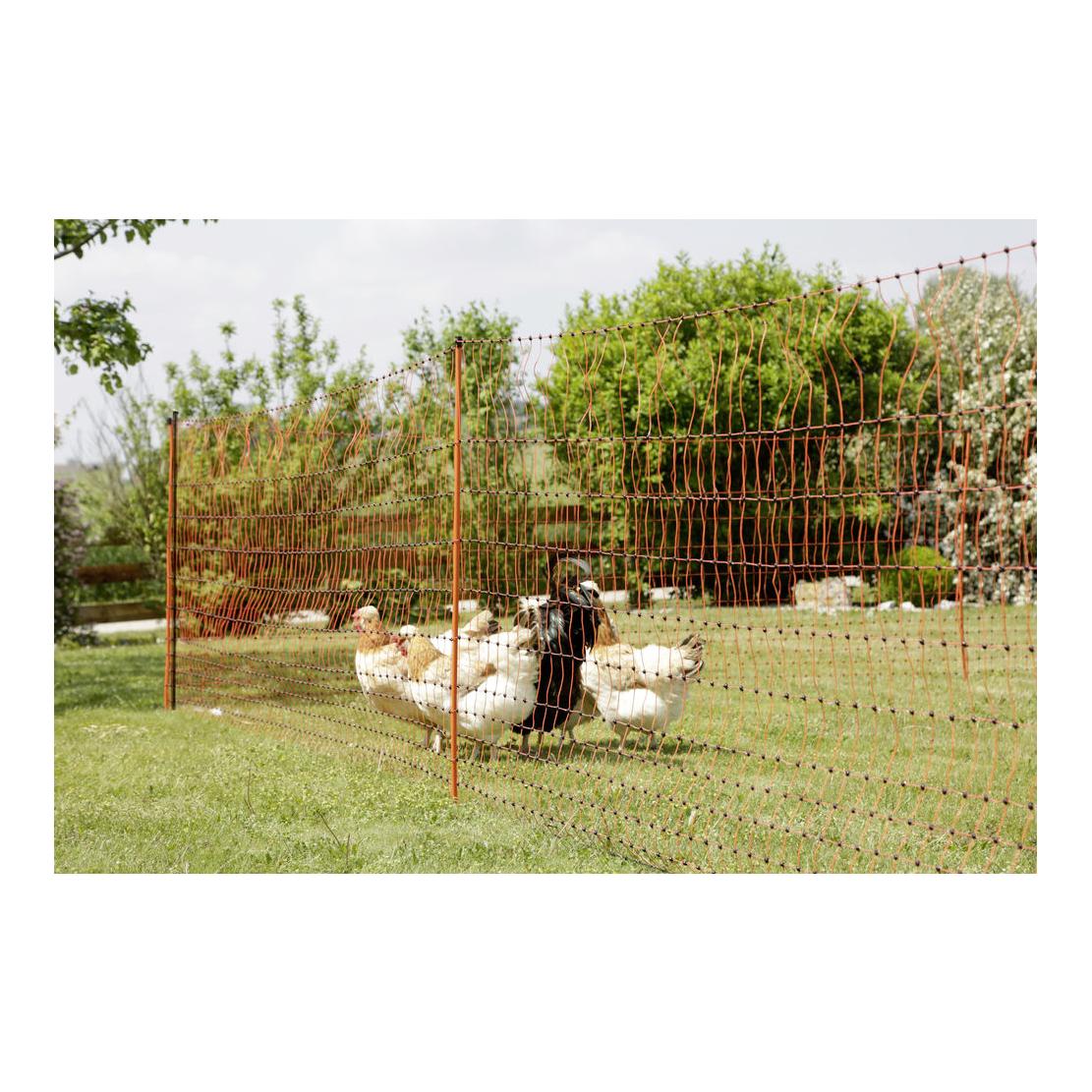 Unterstützungspfahl für Weidenetz