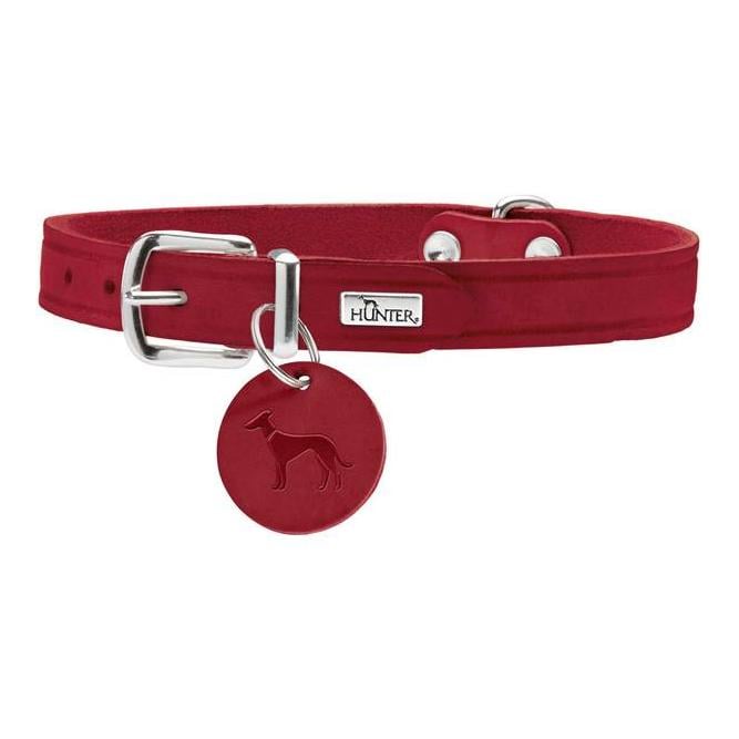 Image of Hunter Halsband Aalborg - leder/rot bei Hauptner.ch
