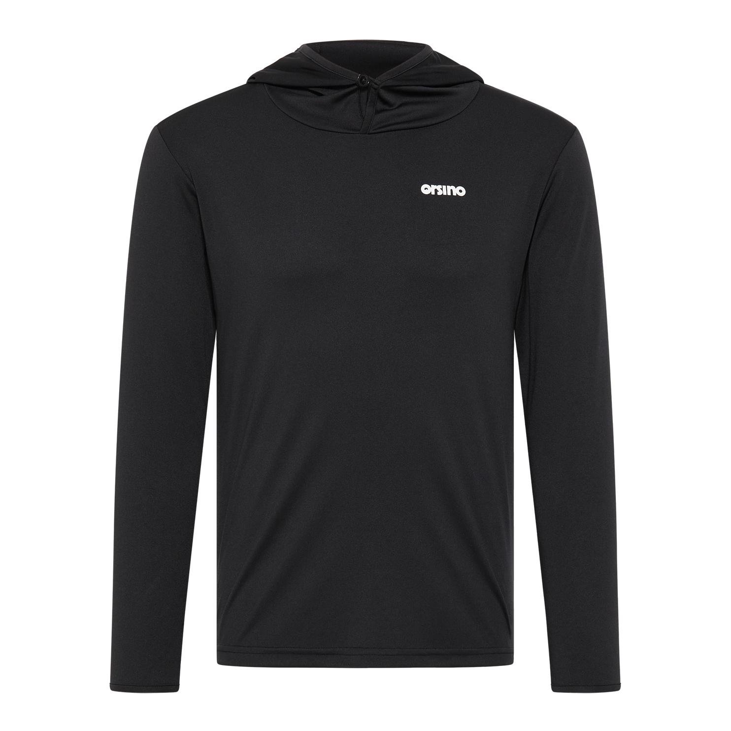 Pull à capuche pour hommes Leave no Trace Active - noir
