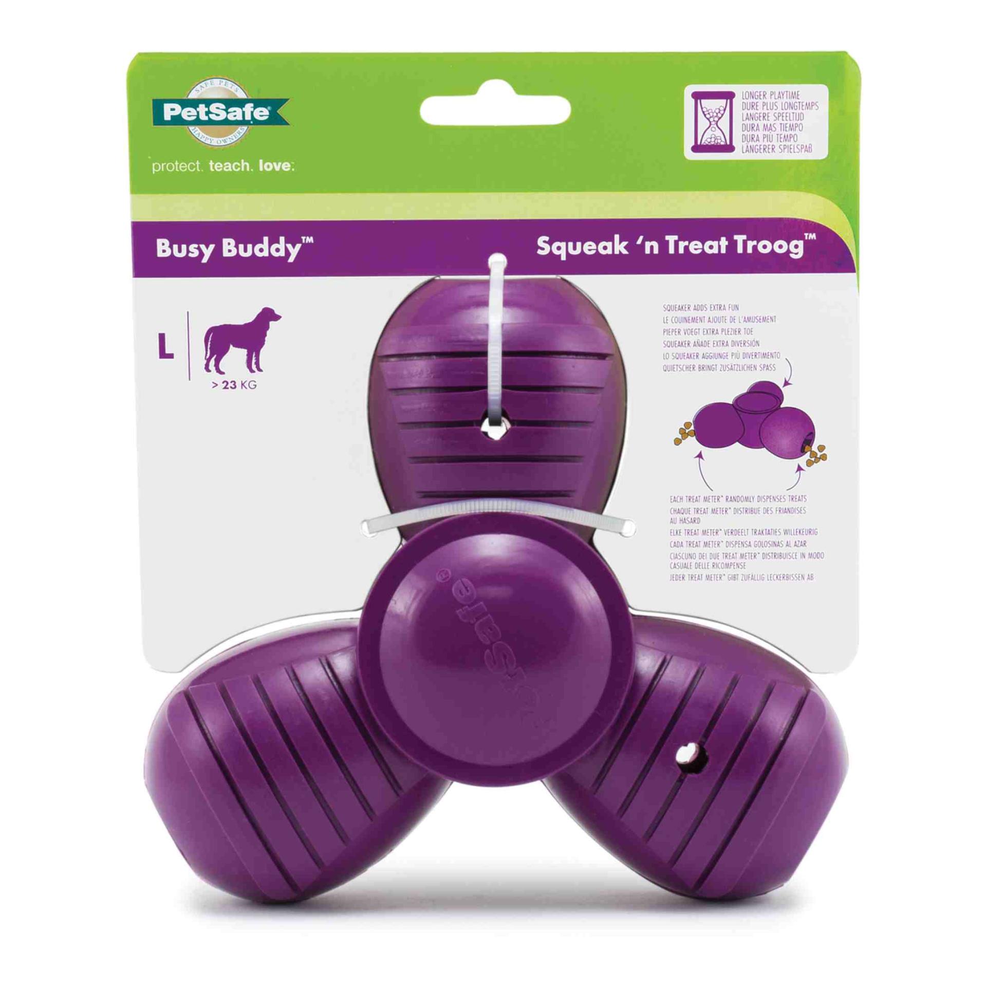 Busy Buddy Squeak 'n Treat Troog