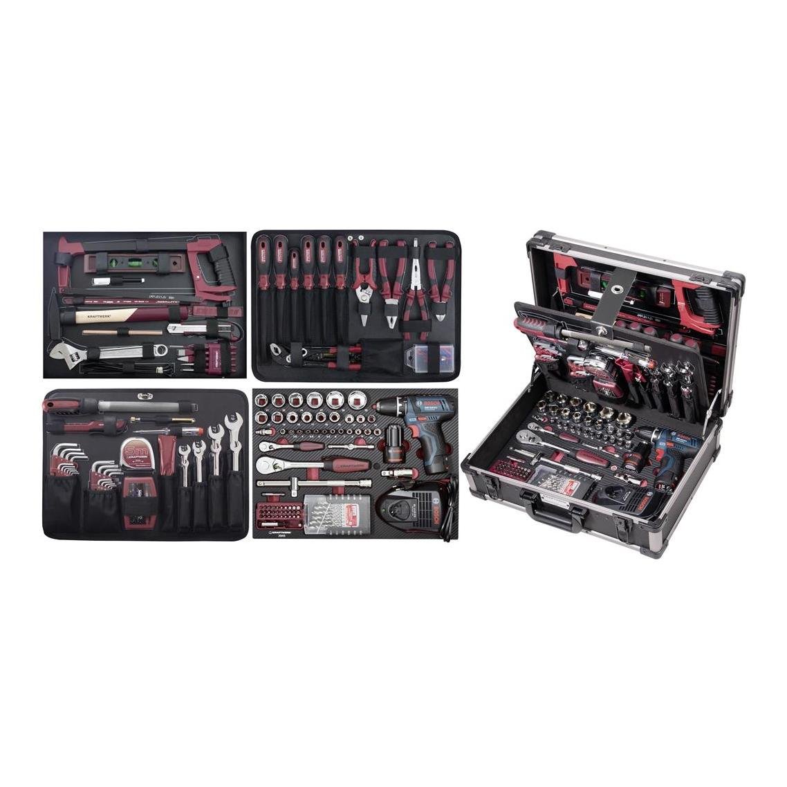 Profi-Alu-Werkzeugkoffer - 264-tlg.