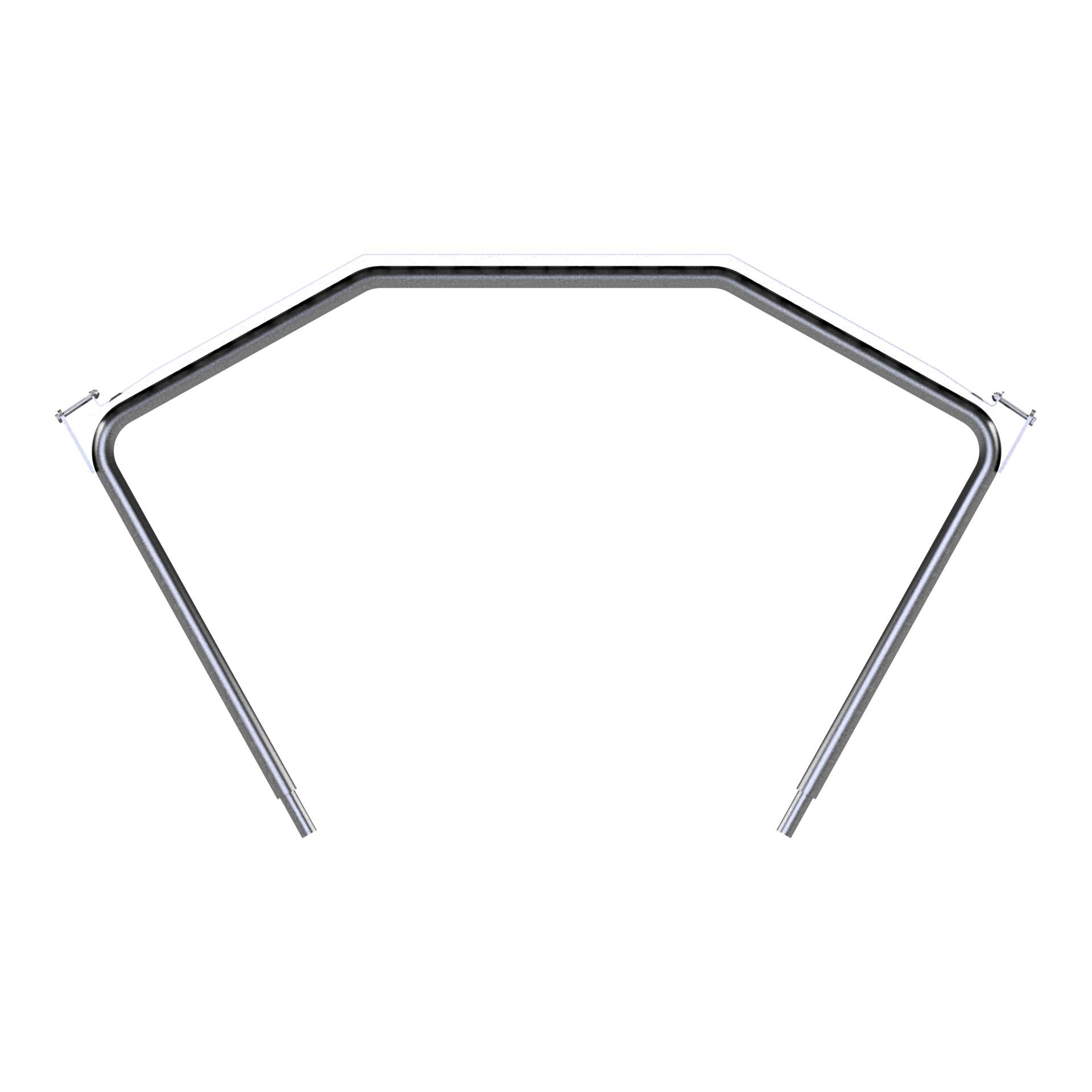 Dach einzel für Doppel - Heuraufe