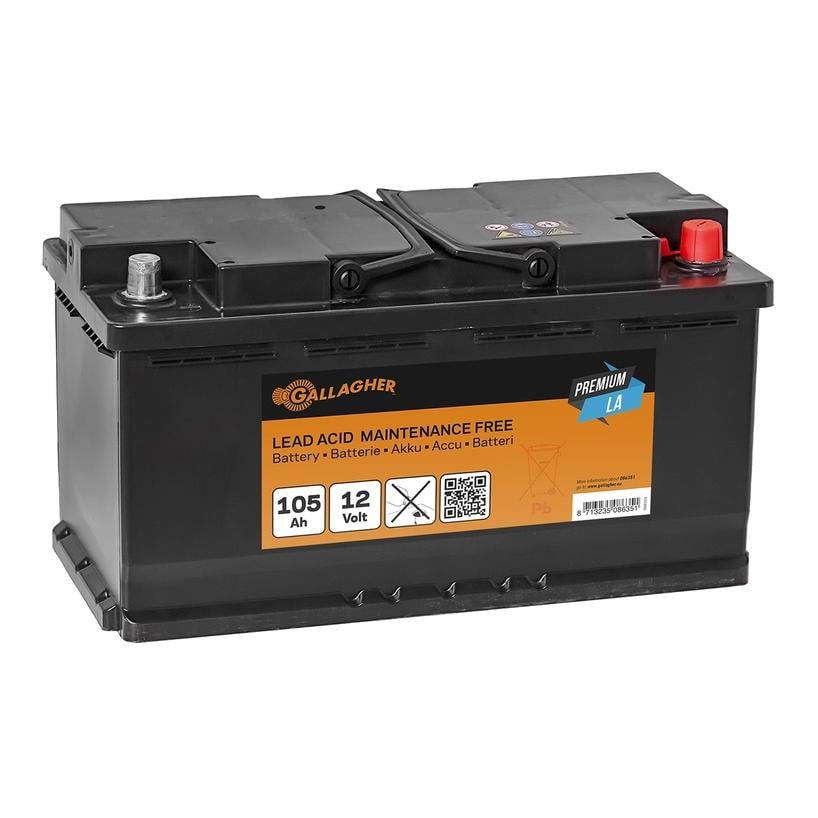 Weidezaunakku 12V/105Ah Premium LA
