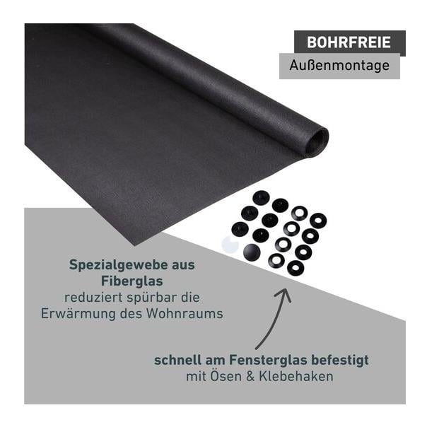 Windhager Protection contre la chaleur - tissu pour fenêtres