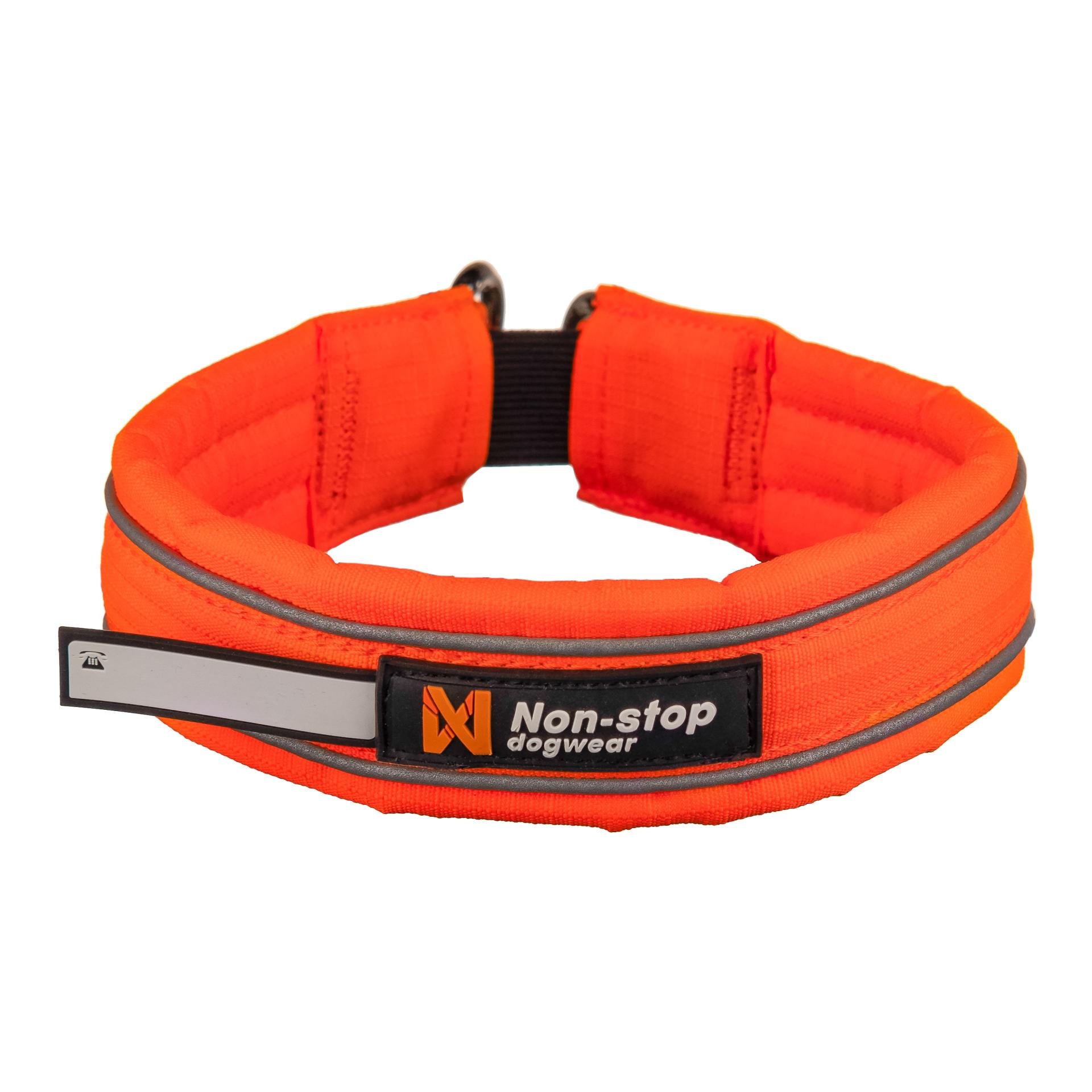 Image of Non-stop Dogwear Safe Collar - Orange - bei Hauptner.ch