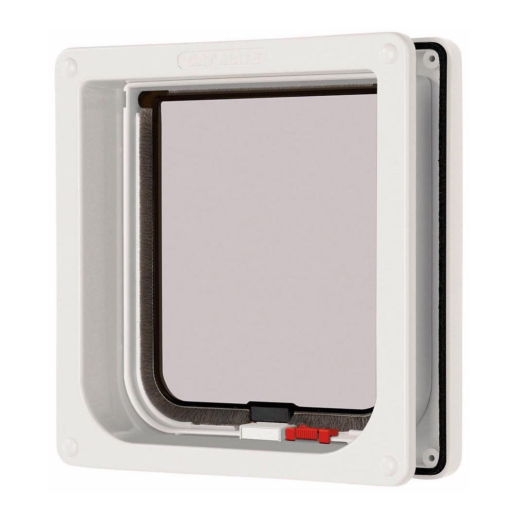 Image of Cat Mate 2-Wege Katzentüre mit Tunnel 50 mm - Weiss - bei Hauptner.ch