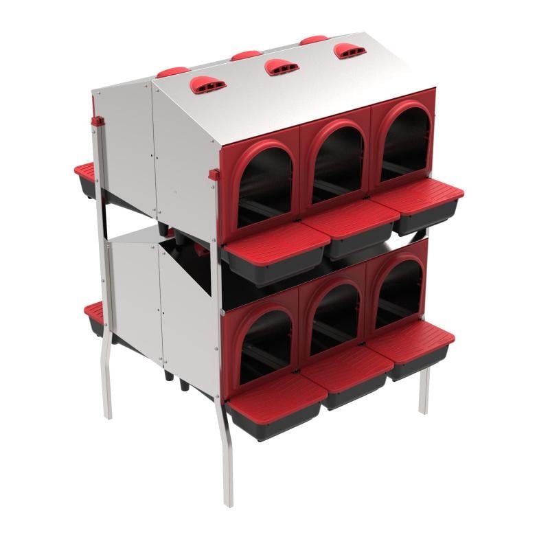 Abroll-Legenest Platinum 2-stöckig - zwei Seiten