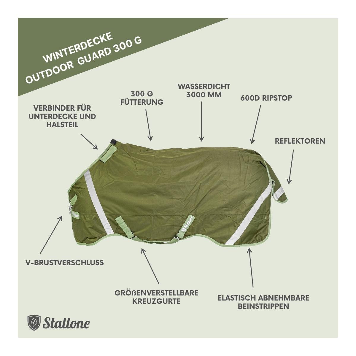 Couverture 300 g d'hiver Outdoor Guard
