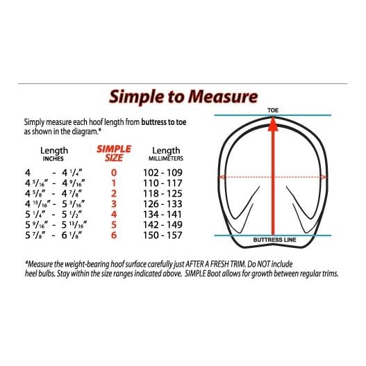 Hufschuhe Trek Slim (Paar)