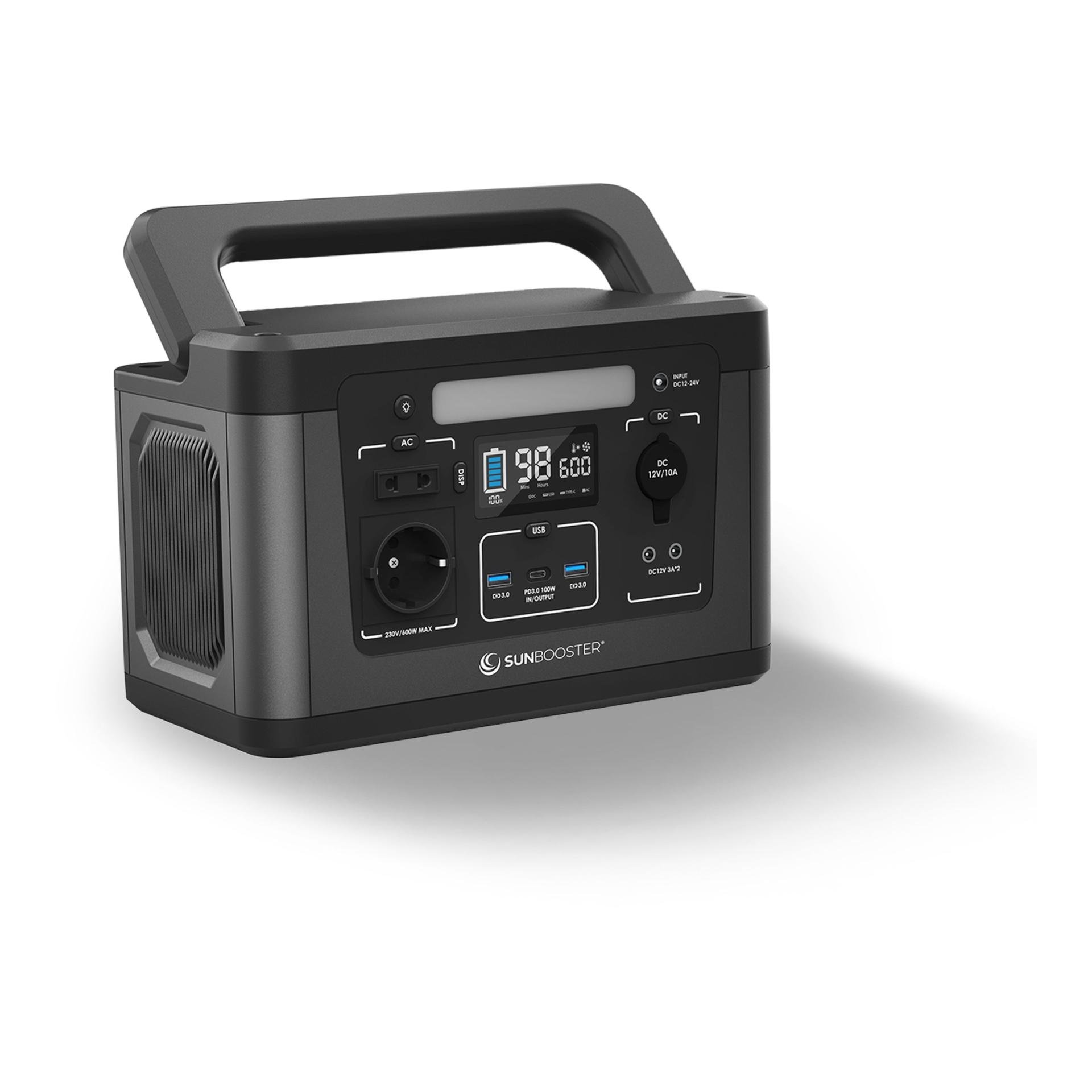 Sunbooster 120 + Powerstation 600