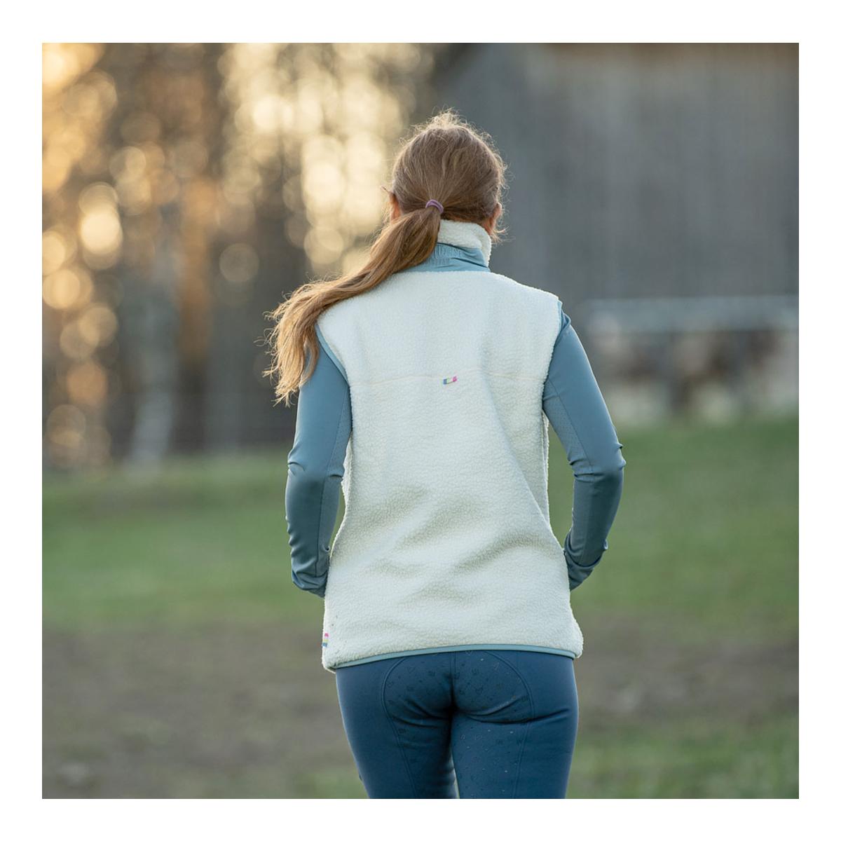 Teddyfleece Weste Rainbow Unicorn