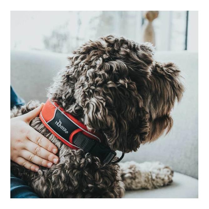 Halsung Divo - rot/grau