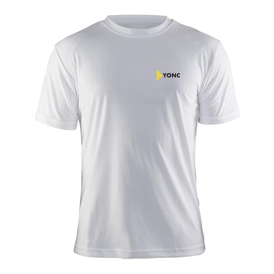 Image of YONC Men Active Shirt - weiss bei Hauptner.ch